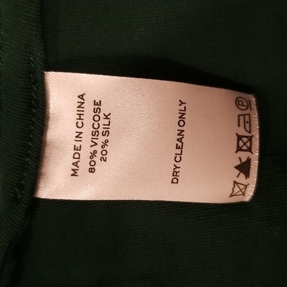 💕HILL HOUSE💕 The Akilah Nap Dress ~ Emerald Green Velvet Small S NWT - Picture 16 of 16